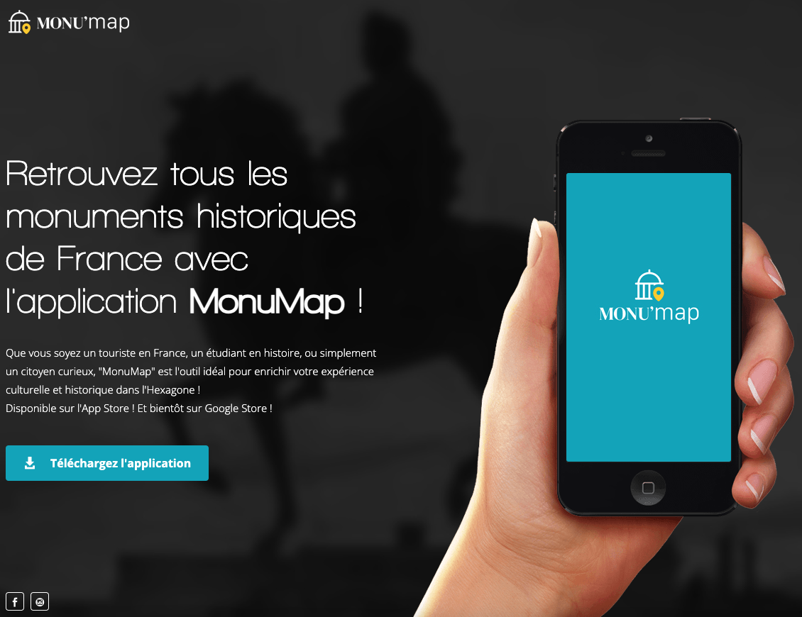 Monumap : tous les monuments historiques français !